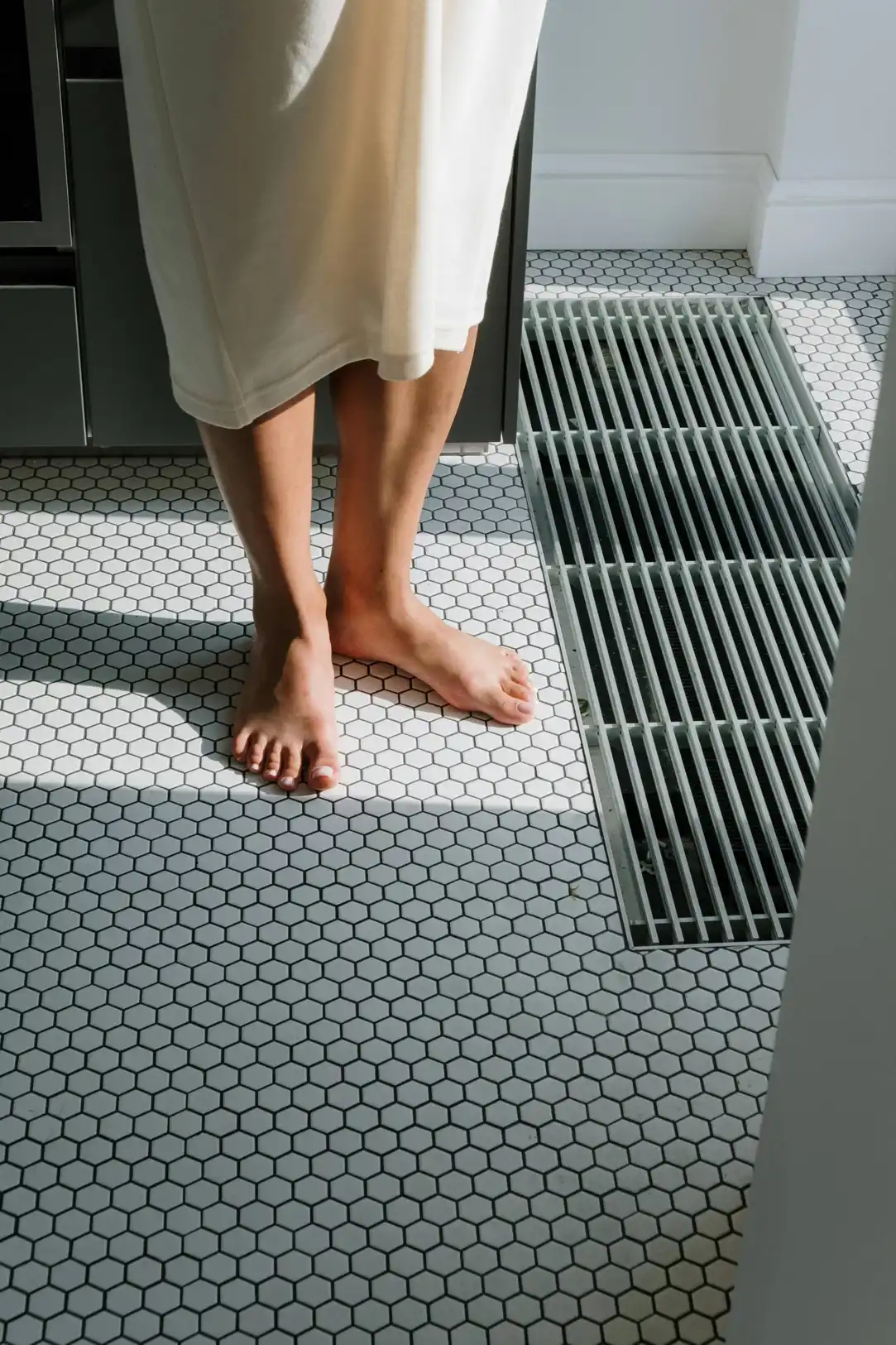 underfloor heating system under tiles Melbourne