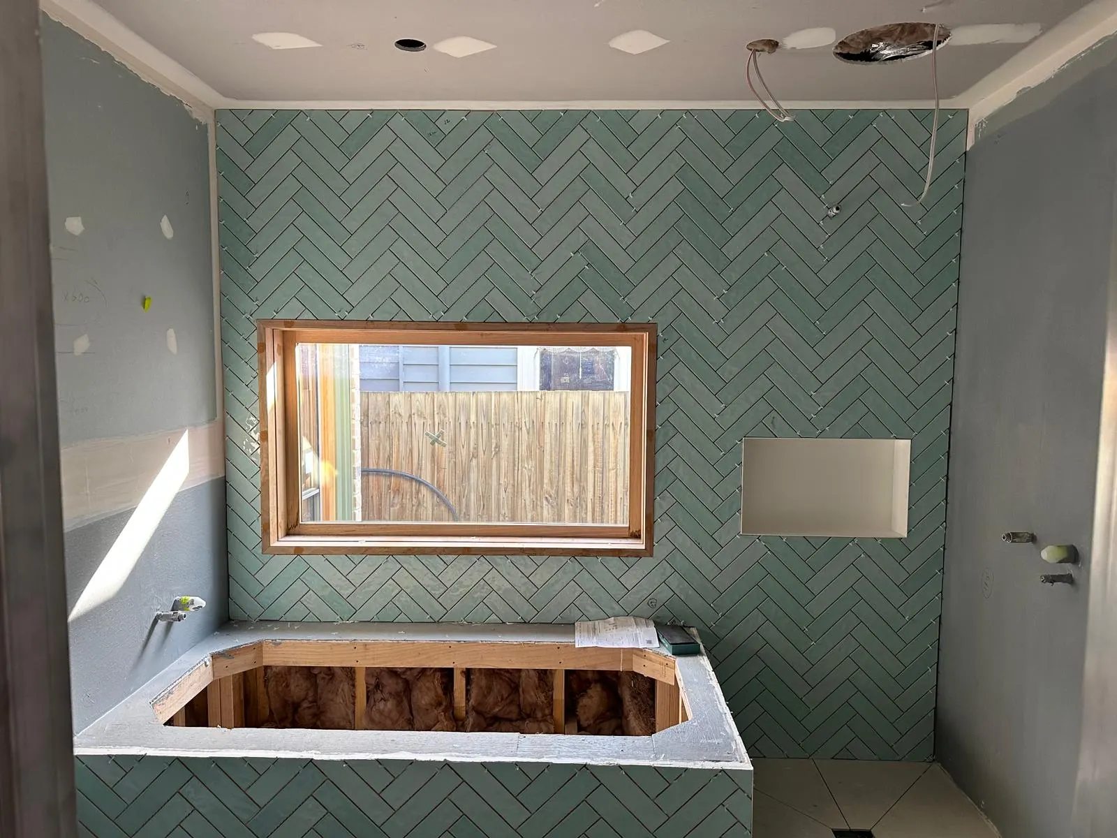 Modern tiled bathroom renovation in Melbourne